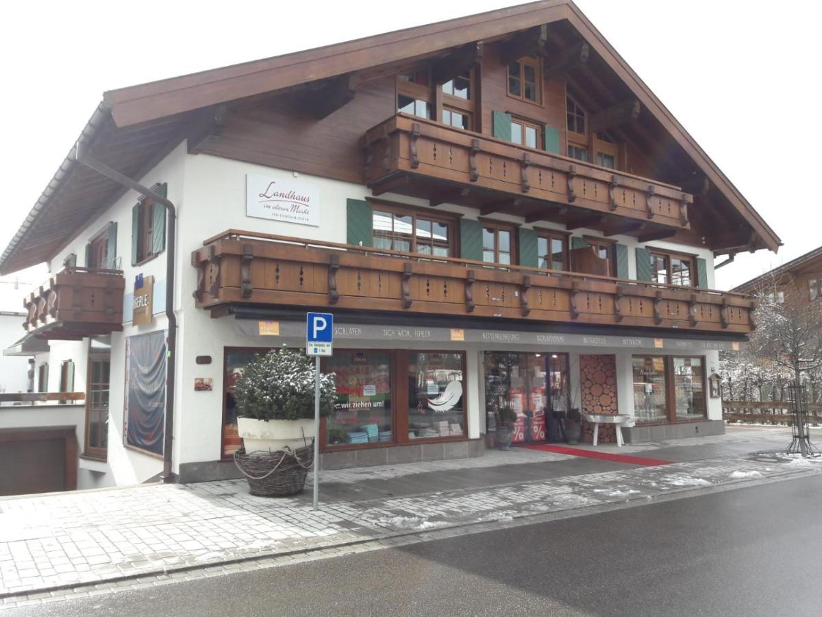 Ferienwohnungen Alpentraum - Landhaus Im Oberen Markt Όμπερσντορφ Εξωτερικό φωτογραφία